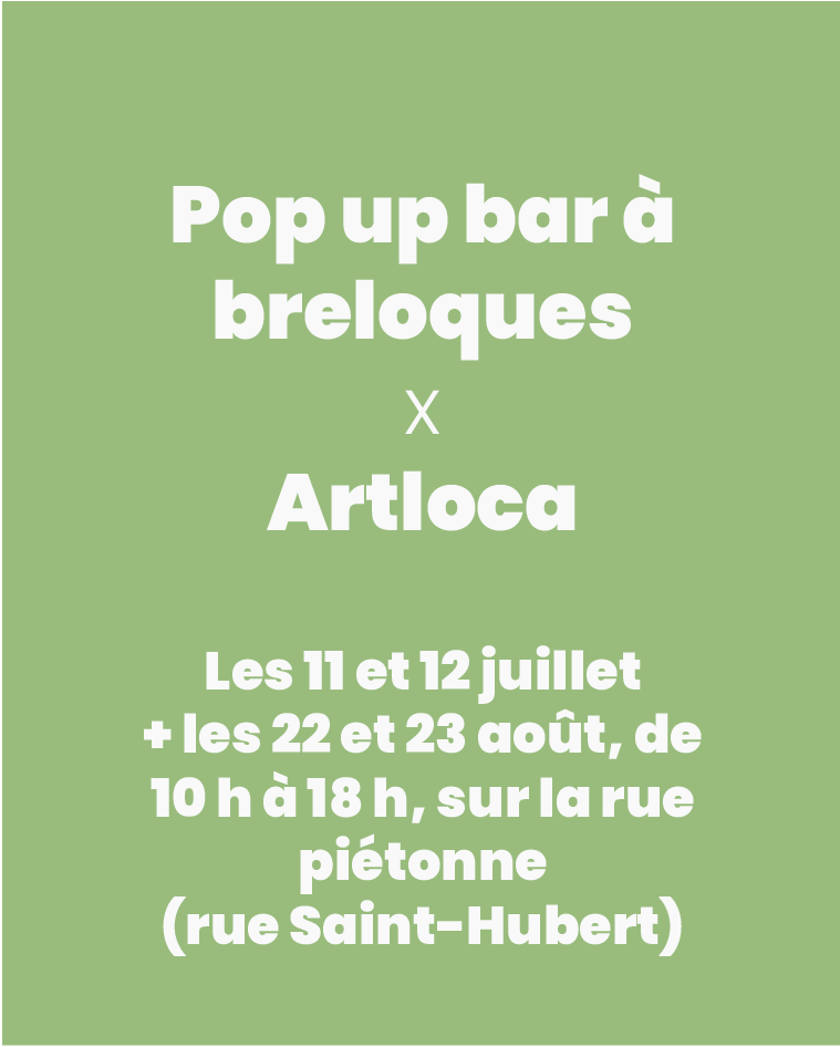 POP UP été Bar à breloques - Fabrication de bijoux - bracelets et colliers personnalisés - SANS RESERVATION