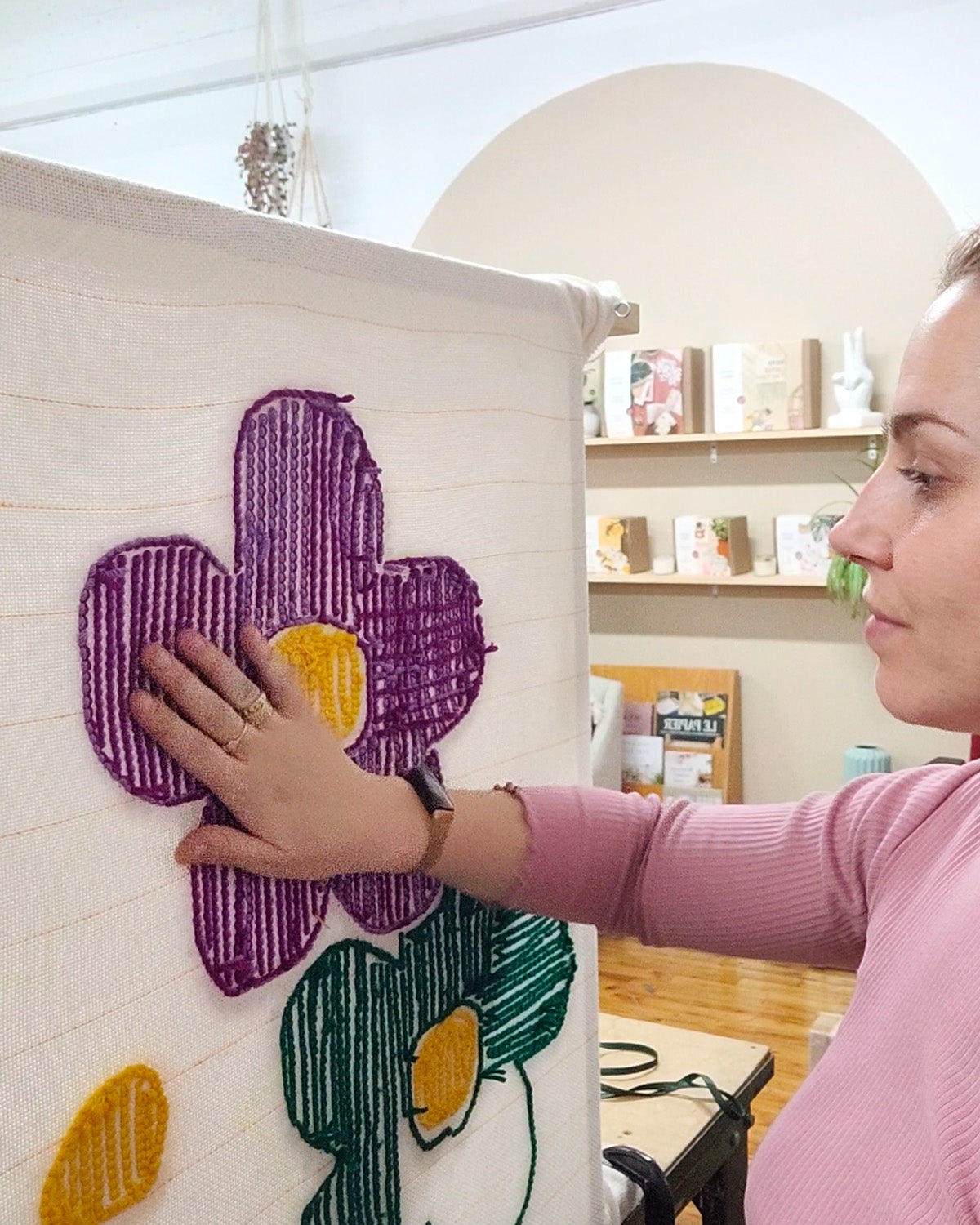 Atelier de tufting, création de tapis ou de déco murale - 7 heures