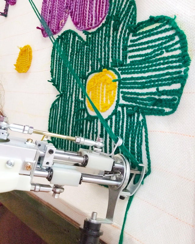 Atelier de tufting, création de tapis ou de déco murale - 7 heures