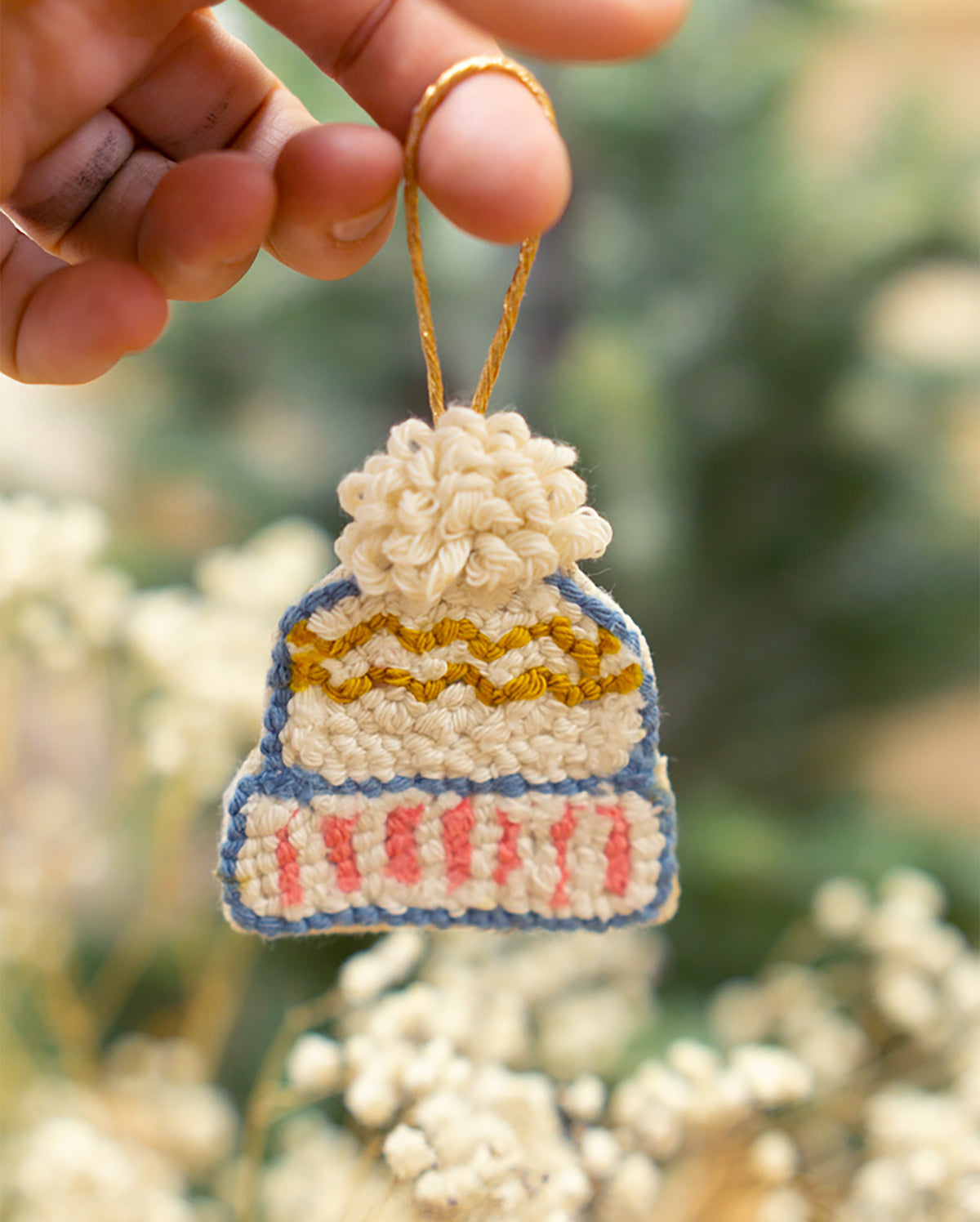 Atelier de décoration / ornements de sapin en punch needle 4h - Privé