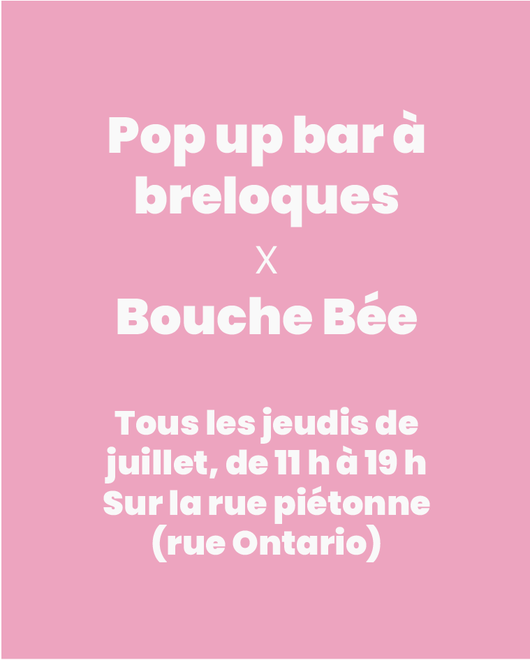 POP UP été Bar à breloques -  Fabrication de bijoux -  bracelets et colliers personnalisés - SANS RESERVATION
