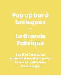 POP UP été Bar à breloques -  Fabrication de bijoux -  bracelets et colliers personnalisés - SANS RESERVATION